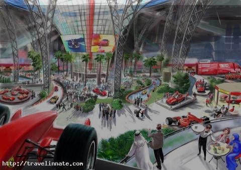 Ferrari theme park dubai