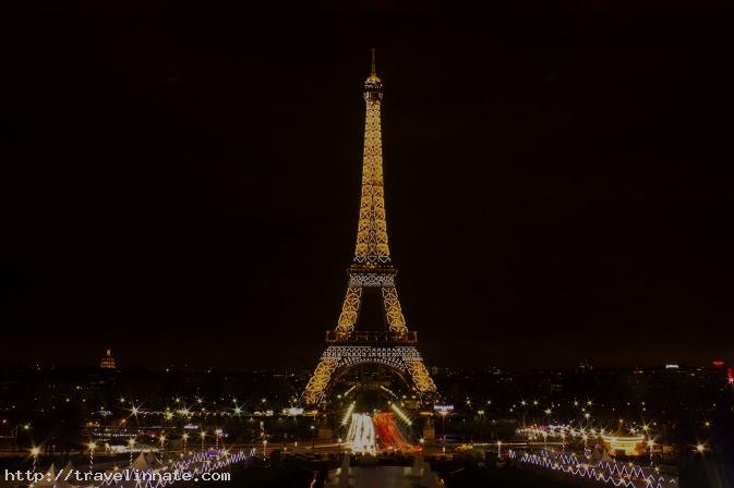 Eiffel Tower An Iron Lattice Tower In Paris