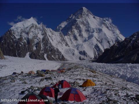 K2 Pakistan Camps and Routes